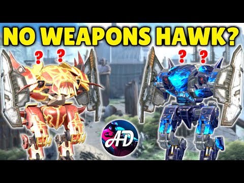 5 HAWK With NO WEAPONS!!! Can I Win??? | War Robots MK2 Gameplay WR