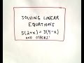 ❖ Solving Linear Equations Made Easy! ❖