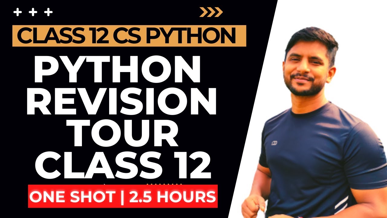 Python Revision Tour | Python Class 12 | One Shot Video | In Hindi