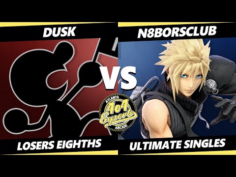 4o4 Smash Night 62 Top 8 - Dusk (Game & Watch) Vs. N8borsClub (Cloud) SSBU Ultimate Tournament
