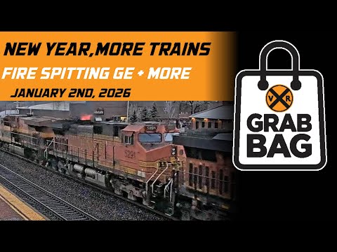 Grab Bag: Fire Spitting GE, Heavy Hauls + More!   | Weekly Top Trains (January 2026)