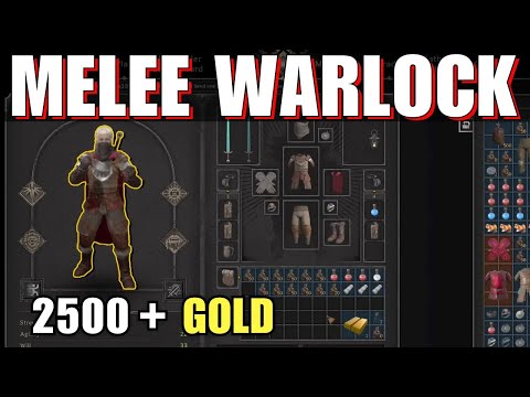 INSANE Solo Melee Warlock Game (2500+ Gold Profit) | High Roller | Dark and Darker