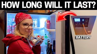 How Long Can a Single Power Station Run a Fridge?