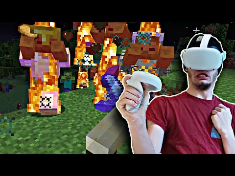 Parvitale - I PLAYED MINECRAFT VR!!