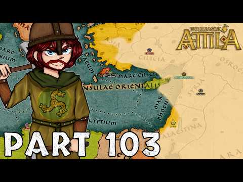 AN UNEXPECTED ALLY! | TOTAL WAR ATTILA Let's Play | Part 103 (Franks) [4K 60FPS PC]