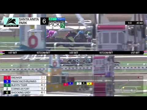 Santa Anita Park Carrera 6 ( Fran's Valentine S. ) - 24 de Mayo 2025