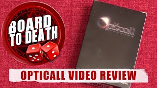 Opticall Bluffing Card Game Video by Board to Death TV