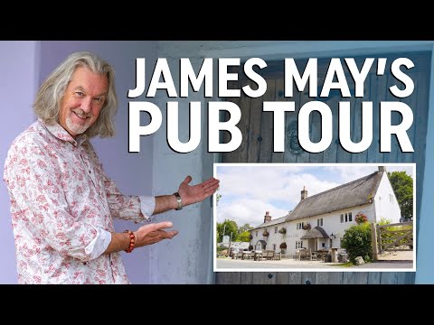 Inside James May's charming country pub