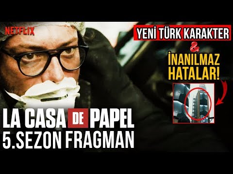 La Casa De Papel 5.Sezon Fragman - Yeni Türk Karakter