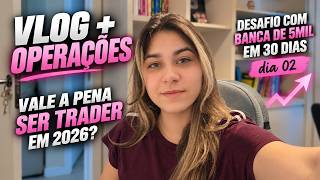 👉 DESAFIO DE 30 DIAS COM BANCA DE 5MIL - VALE A PENA SER TRADER DE OPÇÕES BINÁRIAS EM 2026 ? DIA 02