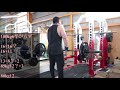 #ベンチプレス 180kg6回挙がらずからの広背、僧帽、ハム、インナーアウター、有酸素。宇和島筋トレ道場でのトレーニングの参考にして下さい 2020/12/16 bw93.6kg