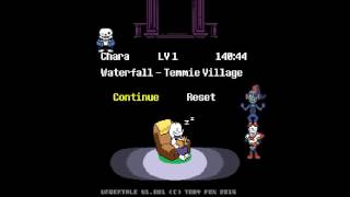 Undertale Start Menu