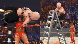 Giant Baby  vs Binaca Blair  WWE 2K25  Intergender Fights -Redflowfar
