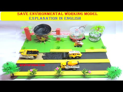 global warming and greenhouse effect working model science project diy howtofunda