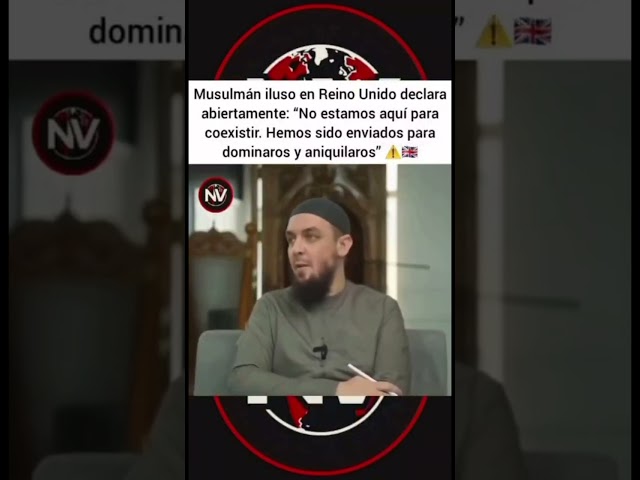 Un musulmán hablando claro y nosotros durmiendo