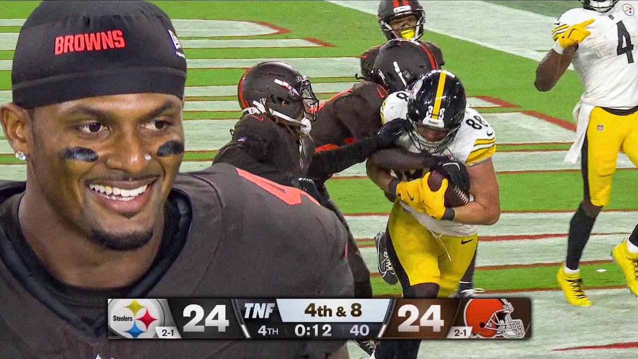 THE LAST TWO MINS OF THIS GAME WERE INSANE! Steelers vs Browns Week 4 Ending