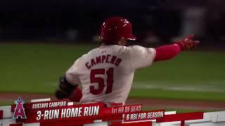 Gustavo Campero's 1st Major League home run is a 3-run shot