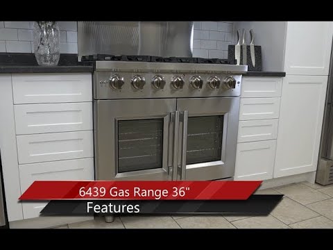 FFSGS6439-36 - Massimo 36" French Door Gas Range