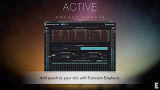 Video thumbnail for Newfangled Audio Punctuate - Transient Modulator Presets Demo by Eventide Audio