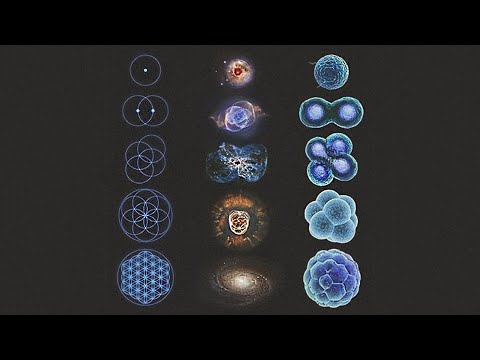Geometria Sagrada Séries - A Flor Da Vida 4 - Macro Formação: Planetas, Estrelas e Galáxias