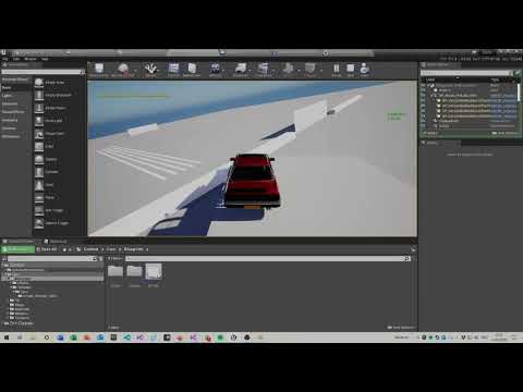 UE4 Chaos Vehicle - Frame rate differences