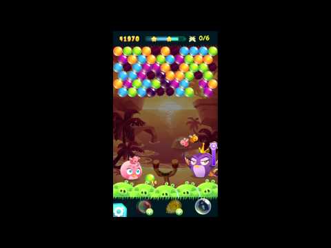 Angry Birds Stella POP level 55 walkthrough - 3 stars