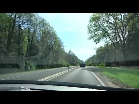 Autofahrt über die B 258 Himmelsleiter zwischen Aachen-Walheim und Roetgen(Neu bearbeitet)