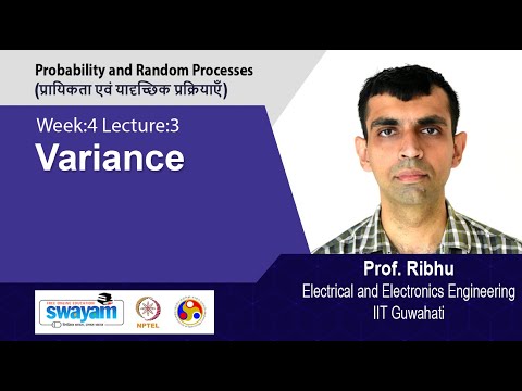 Probability and Random Processes प्रायिकता एवं यादृच्छिक प्रक्रियाएँ Introductory Video