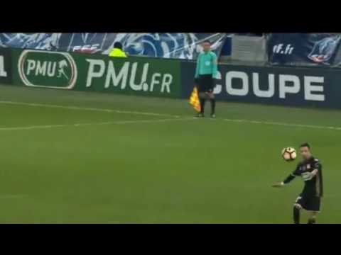 Goal Lacazette A  10 Lyon vs Montpellier