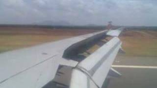 preview picture of video 'Landing at New Bangalore Airport'