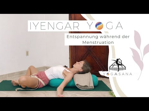 IYENGAR YOGA - Relaxation during menstruation