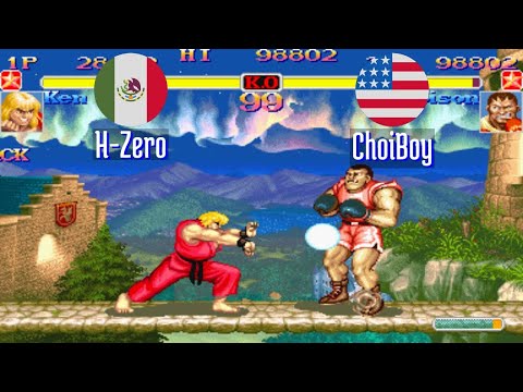 FT5 @ssf2xjr1: H-Zero (MX) vs ChoiBoy (US) [Super SF II X ssf2x ssf2 Fightcade] Dec 8