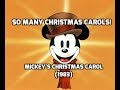 So Many Christmas Carols Mickey S Christmas Carol 1983