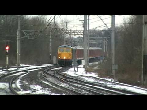 87002 Christmas Mail At Lancaster 1M21 Sheildmuir Mail Terminal - Willesden Prdc 24/12/09