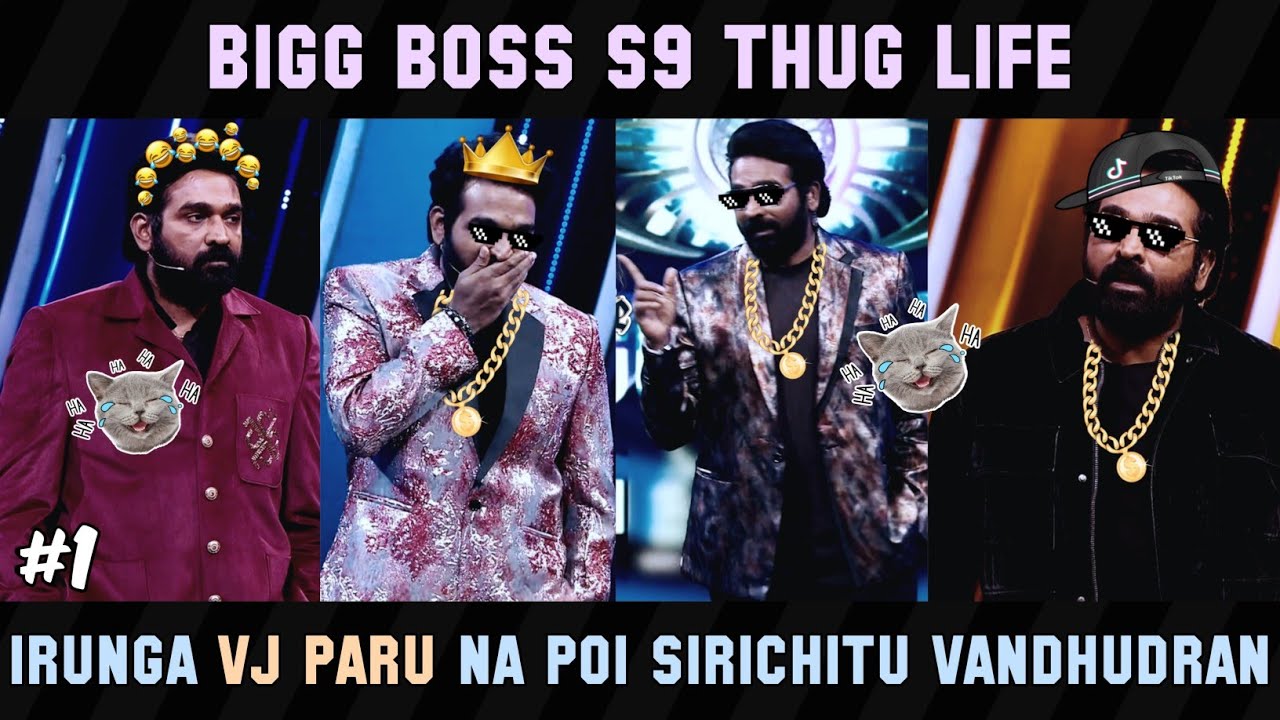 Vijay Sethupathi Thug Life Part 1 | Bigg Boss S9 | Hey Vibez