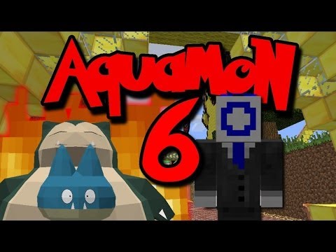 Aquamon Server Ep. 6 - FIRE BEAR GROWS IN POWER! (Pixelmon 3.0.4 Server)