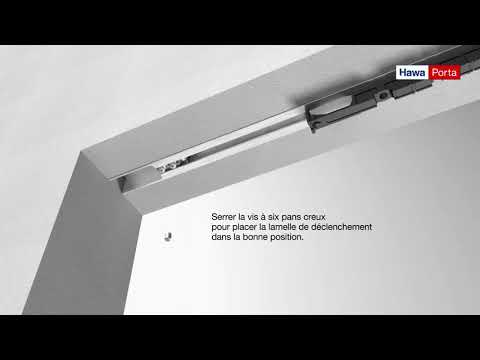 Amortisseur pour système porte coulissante - Porta 100 G HAWA