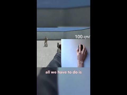 The reason why CS2 pros use low mouse sensitivity (part 3)