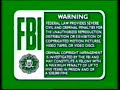 FBI Green Warning Screens