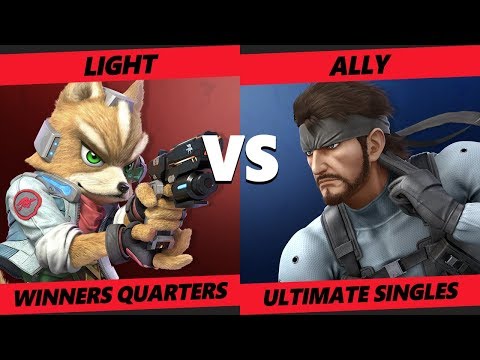 Smash at the Paramount SSBU - Ally (Snake) Vs. R | Light (Fox) Ultimate Tournament Winners Quarters