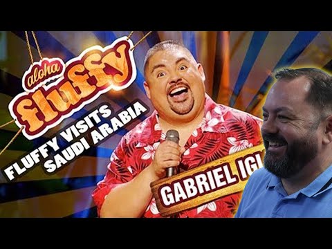 Fluffy Visits Saudi Arabia - Gabriel Iglesias - BRITISH FAMILY REACT!