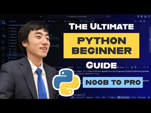 Start Python Here | Full Beginner Crash Course
