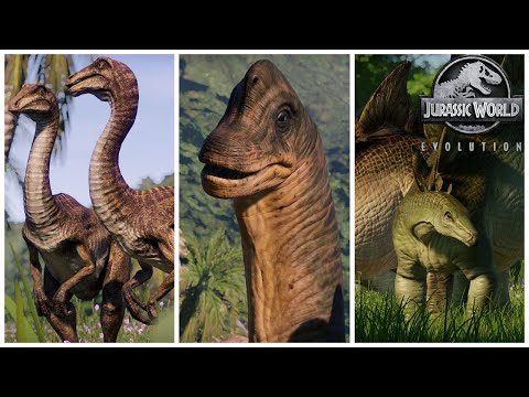 10 Hours of PEACEFUL DINOSAURS - Jurassic World Evolution