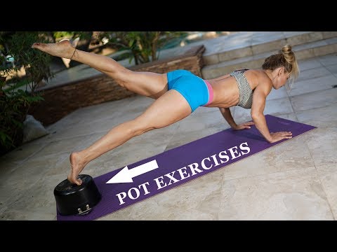 POT EXERCISES – 5 Minute Fat Burn #128