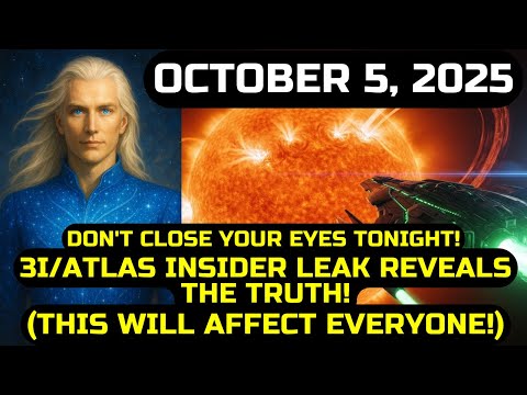 ASHTAR SHERAN: OCTOBER 5, 2025 CHANGES EVERYTHING! 3I/ATLAS INSIDER LEAK REVEALS THE TRUTH!