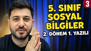 5. Sınıf Sosyal Bilgiler 2.Dönem 1.Yazılı