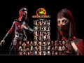 Mortal Kombat 9 SKARLET MK11 MOD NEW Expert Arcade Ladder Gameplay