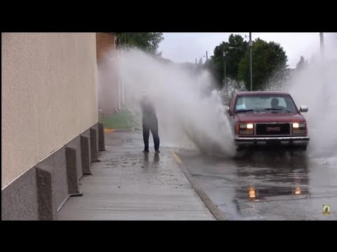 Cars Splashing People Part 2