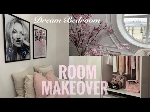 pinterest ROOM MAKEOVER 2026 🎀 huge ikea haul & organizing *aesthetic*