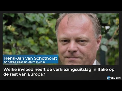 Uitgelicht! 26 september 2022 - Henk Jan van Schothorst over de Italiaanse verkiezingen